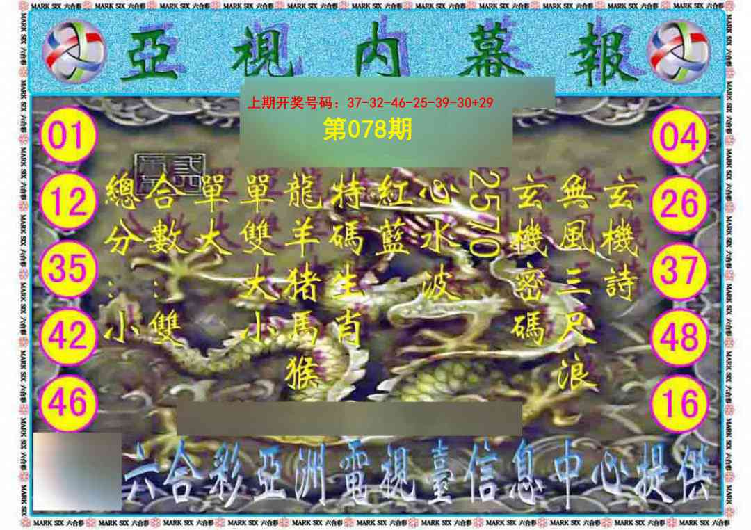 078期亚视内幕报[图]